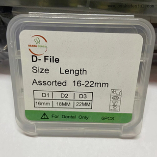 Uso dental de limas de retratamiento endodóntico resistentes a la separación con conicidad alta