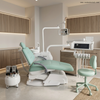 Unidad de sillón dental de alta calidad con bandeja de instrumentos con pantalla táctil