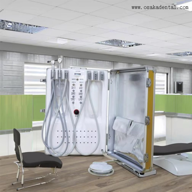 Sistema de tratamiento de estuche rodante portátil dental