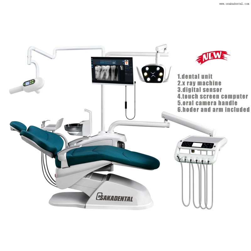 Unidad Dental con Asiento de Cuero y Sistema Integrado de Diagnóstico Oral