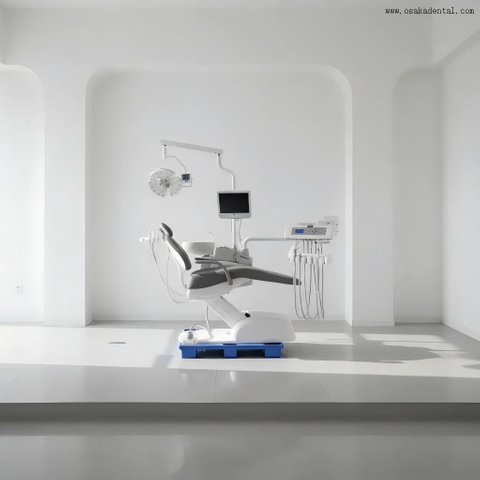 Unidad de sillón dental de diseño integral OSAKADENTAL con taburete de dentista 1PCS