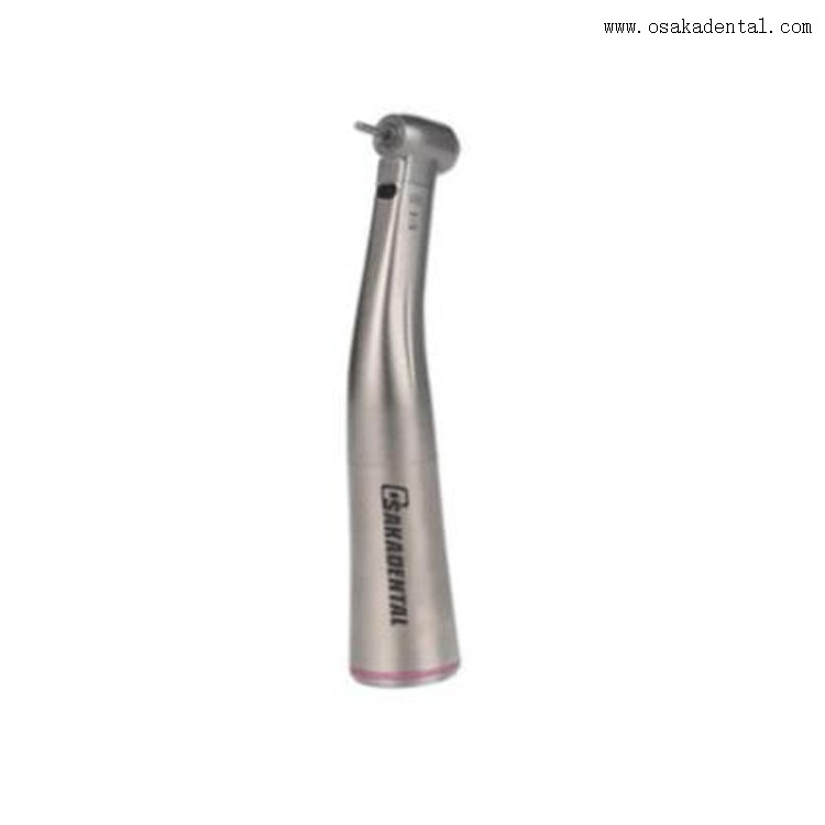 Motor eléctrico dental Burshless con contraángulo 1:5 de fibra óptica