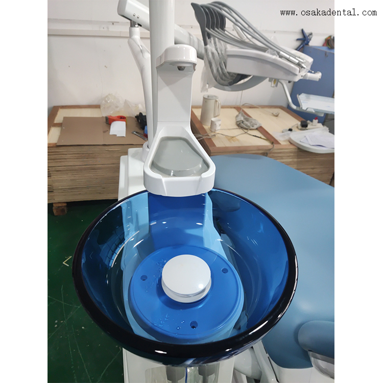 Sillón dental con pedal y unidad operativa