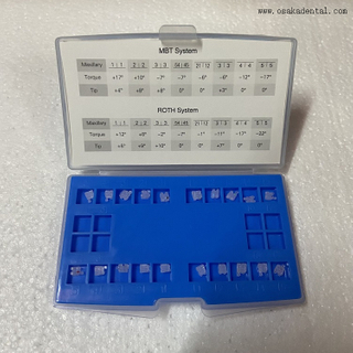 Ortodoncia Dental MALLA Base Soporte Cerámico ROTH/MBT OSA-F690-Ice