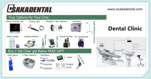 Nuevo tipo de sillón dental, conjunto completo para clínica dental