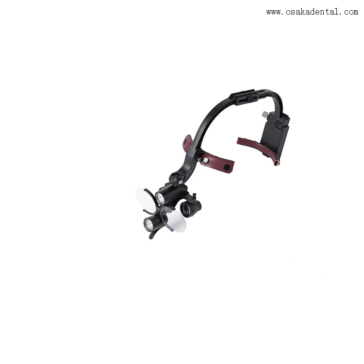 Lupas dentales con luz frontal LED