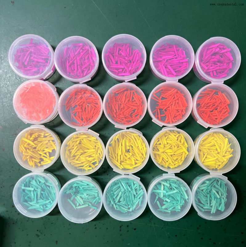 Cuña de madera para uso en clínica dental