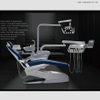 Sillón dental con luz LED de nuevo estilo con base metálica de alta calidad OSA-S2