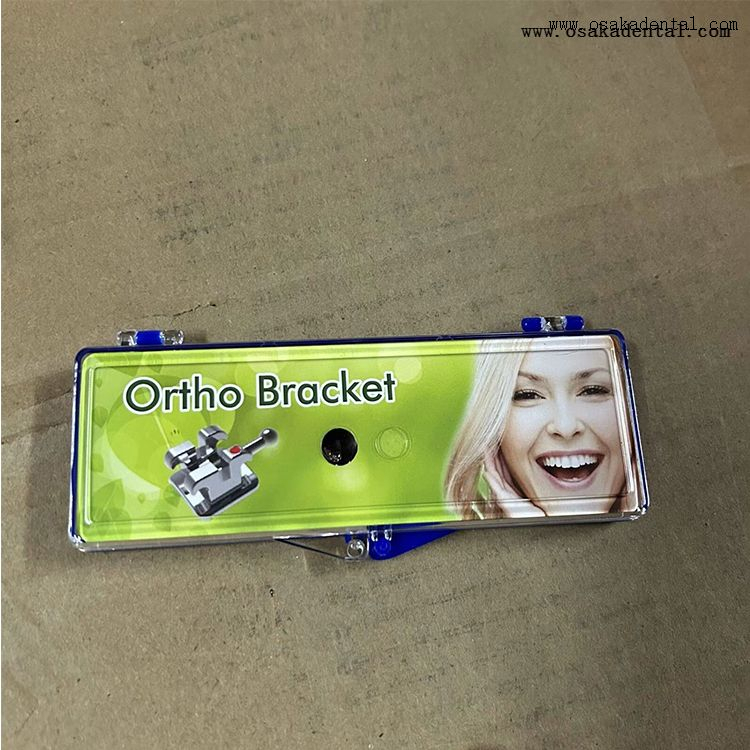 Soporte de ortodoncia dental con tubos bucales de 4 piezas