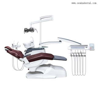 Producto de sillón dental de lujo con un taburete de dentista, precio de equipos de unidad dental, sillón usado G3