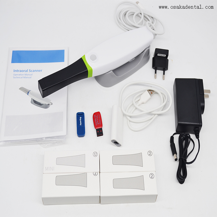 Escáner intraoral dental para impresión dental digital