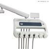 Unidad de sillón dental con botón táctil y sistema de control auxiliar