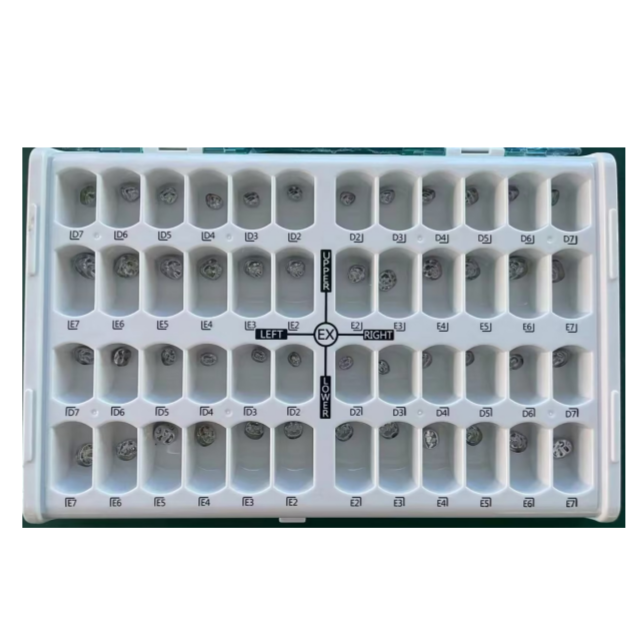 Juego completo de corona dental de metal para niños