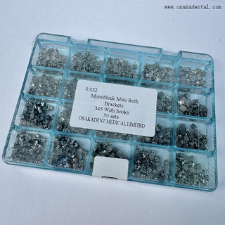 Monobloque ortopédico dental/soporte adherible 50 juegos/caja