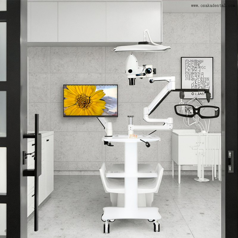 Microscopio dental quirúrgico