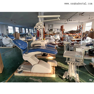 Sillón dental con carro móvil y diseño ergonómico