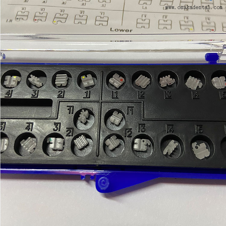 Soporte cerámico de ortodoncia económico dental