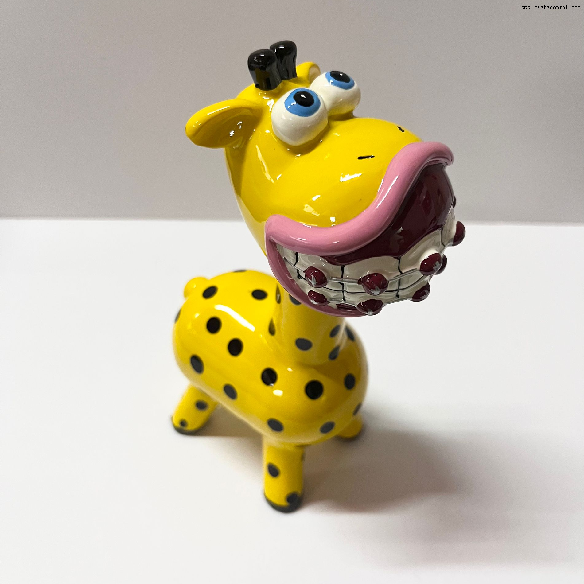 Nueva decoración de oficina dental lindo animal