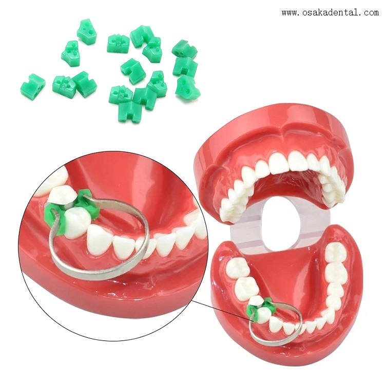 Cuñas dentales de silicona 40 unids/pack