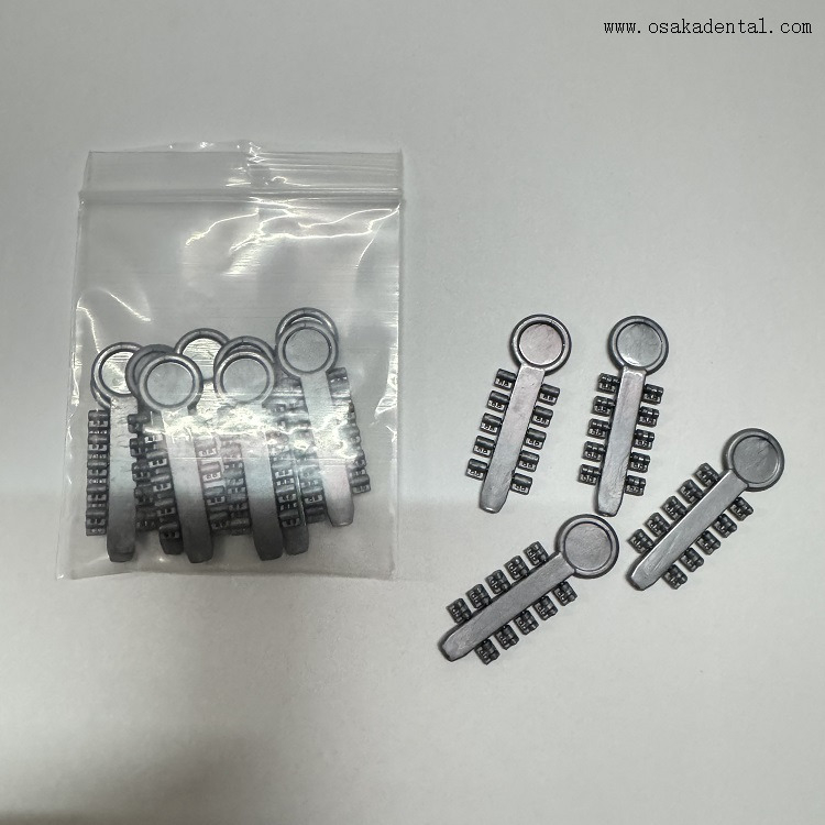 Cuñas de rotación de ortodoncia dental cuña de goma de alta elasticidad