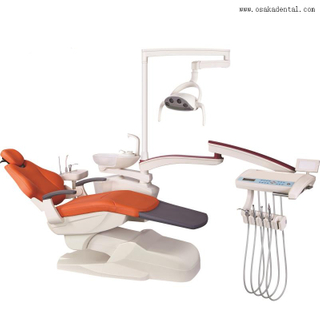 Moderna unidad de silla dental con lámpara de sensor