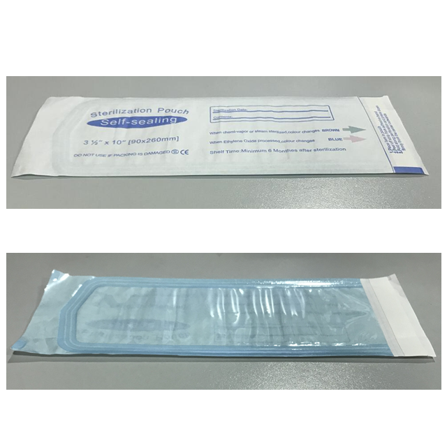 Bolsa de esterilización autosellante