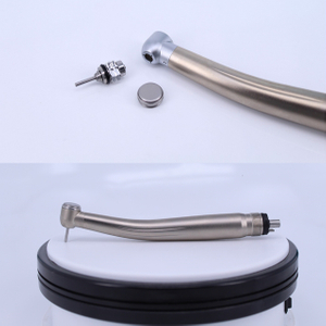 Pieza de mano dental de alta velocidad con botón pulsador de cabeza estándar antirretracción