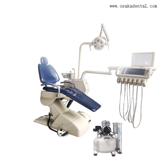 Unidad de sillón dental de alta calidad con compresor de aire