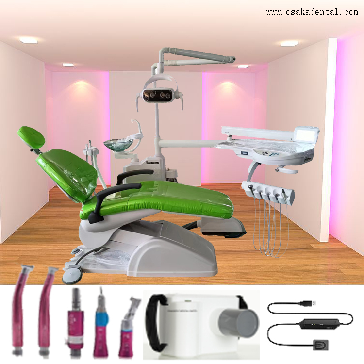 Sillón dental de unidad dental de alta calidad para clínica dental 