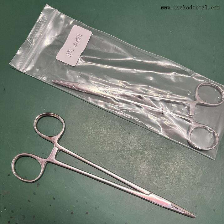 Portaagujas para instrumentos dentales para dentista