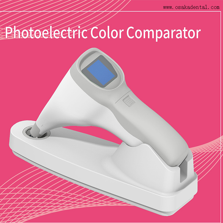 Comparador de color de dientes fotoeléctrico digital dental