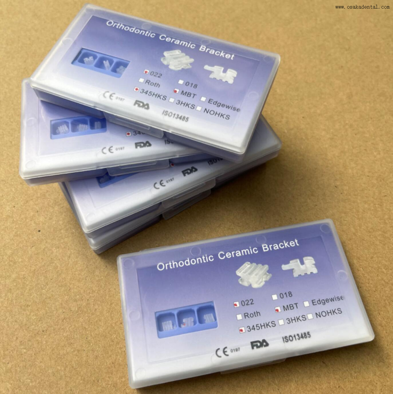 Soporte de cerámica para uso en clínica dental 20 piezas