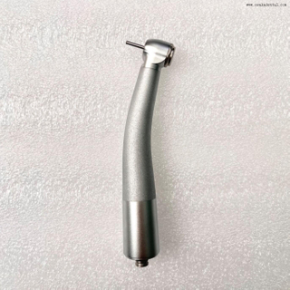 Pieza de mano dental de acero inoxidable con certificación CE y luz de fibra óptica