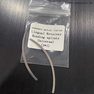 Férulas de unión de retenedor Lingual de ortodoncia Dental Universal