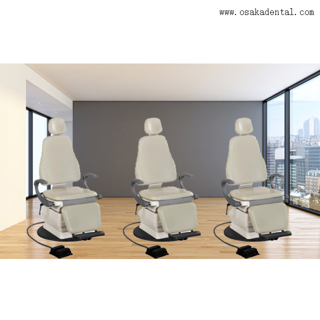 Sillón clínico para pacientes de clase alta en cualquier clínica, el paciente puede acostarse para obtener un material de impresión dental cómodo