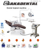 Unidad de implante dental con opción completa Unidad de implante dental de lujo para clínica dental