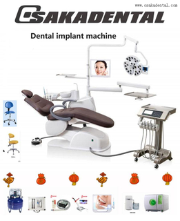 Unidad de implante dental con opción completa Unidad de implante dental de lujo para clínica dental