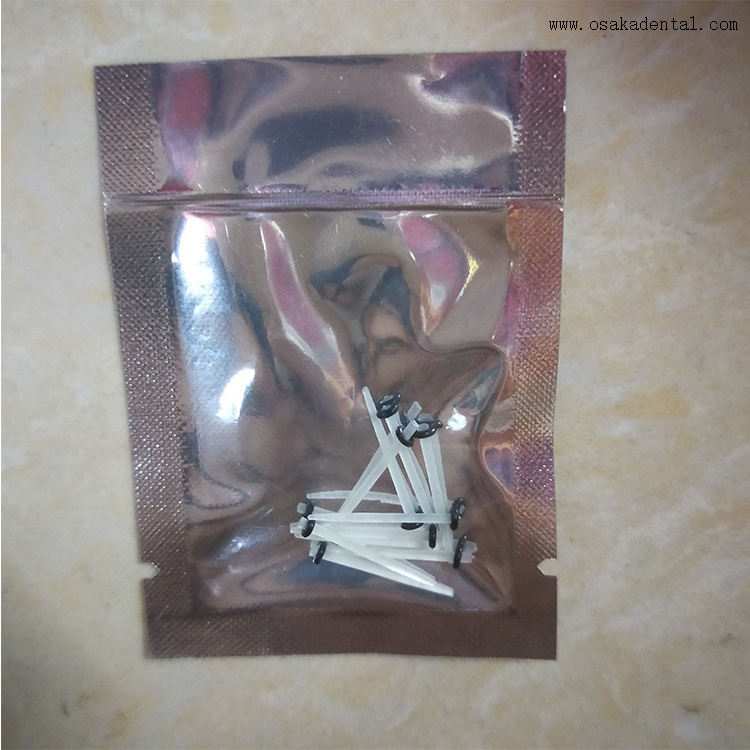 Poste de fibra dental para embalaje económico en bolsas