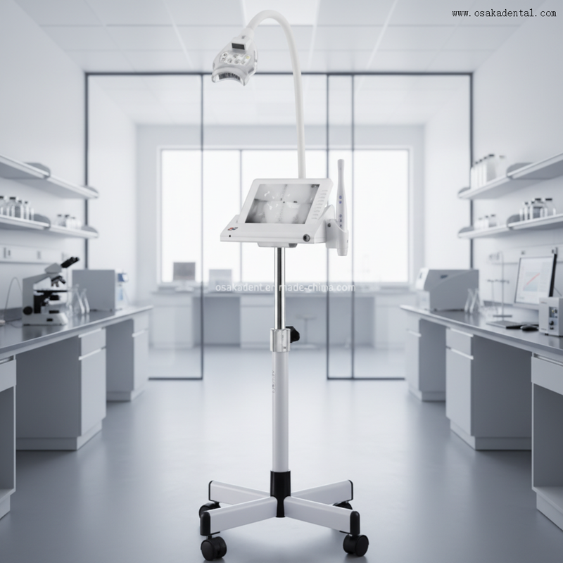 Máquina de blanqueamiento Dental LED profesional con intensidad de luz fría ajustable eliminación rápida de manchas cuidado bucal seguro
