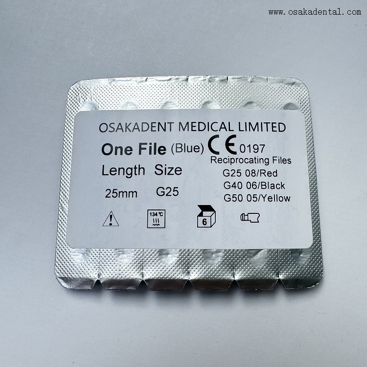 Archivos Endo dentales archivos azules alternativos