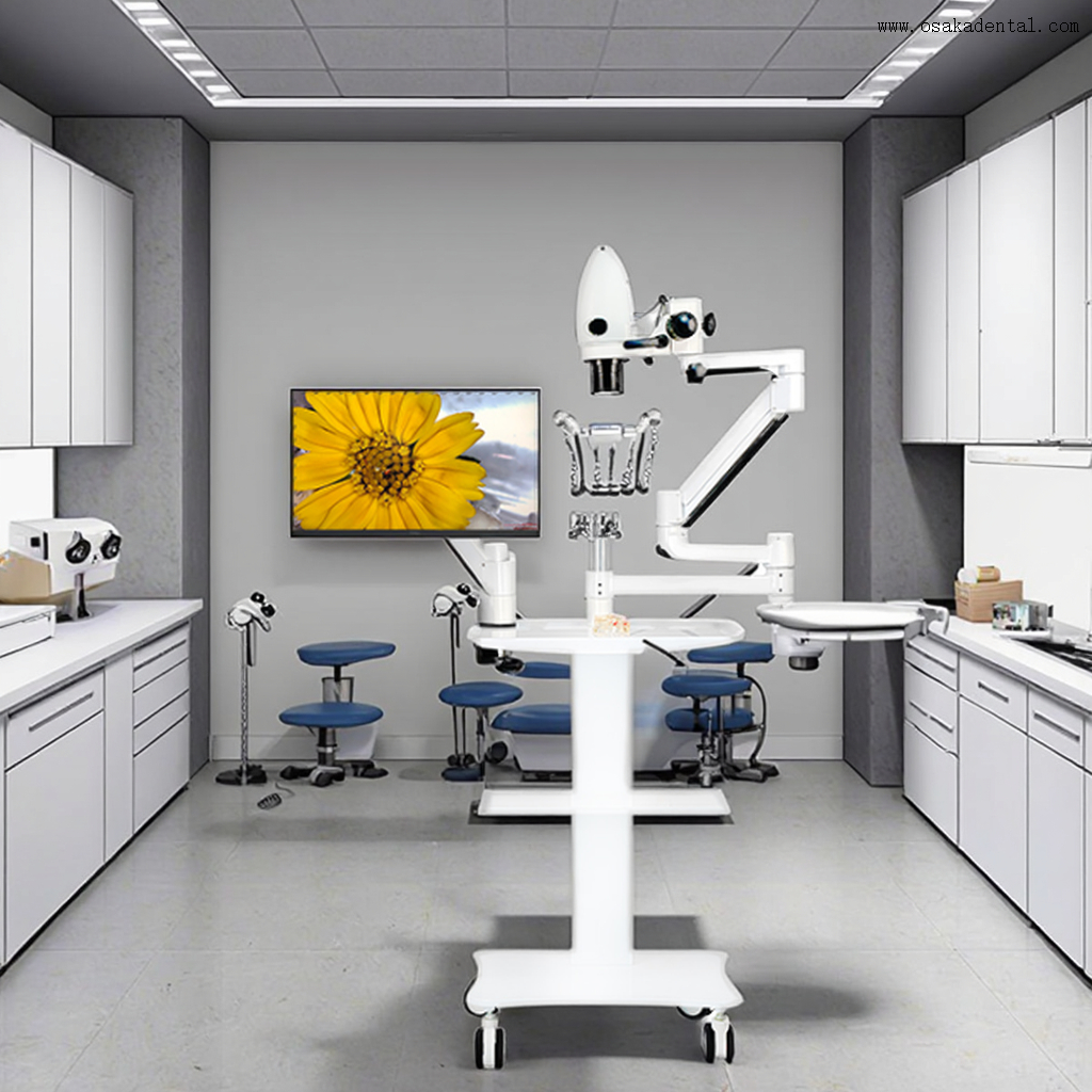 Microscopio dental quirúrgico