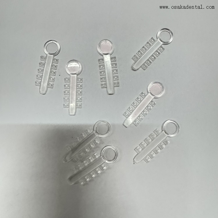 Cuñas de rotación de ortodoncia dental cuña de goma de alta elasticidad