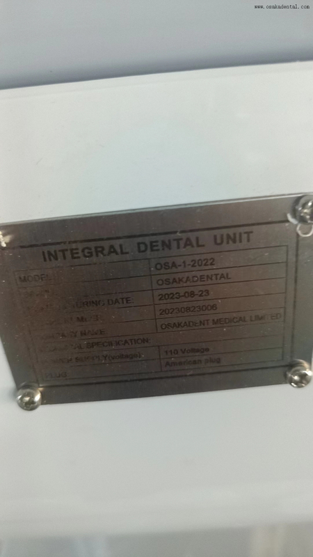 Silla de tratamiento dental LED con pedal multifuncional