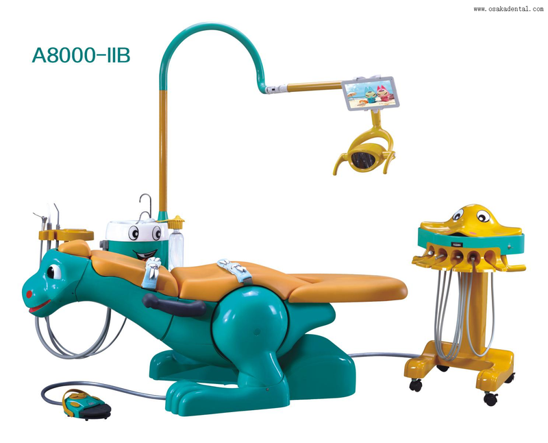 Unidad de sillón dental de diseño especial para niños