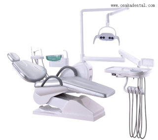 Unidad de silla dental con lámpara LED