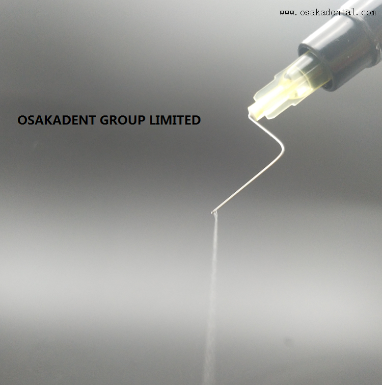 Aguja de irrigación desechable dental Cierre de extremo de orificio lateral único / abierto OSA-E30