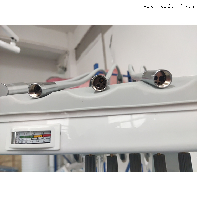 Sillón dental con pedal y unidad operativa