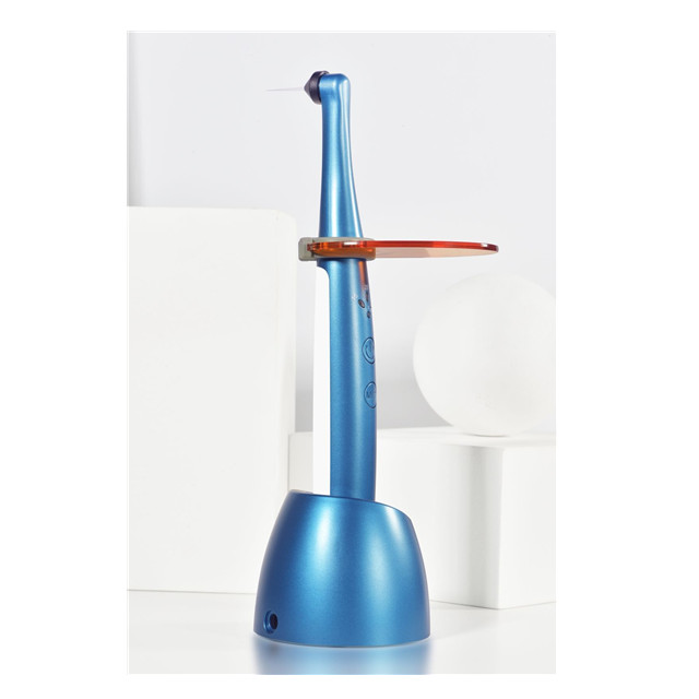 Nueva lámpara de polimerización dental de un segundo con puntas de plástico