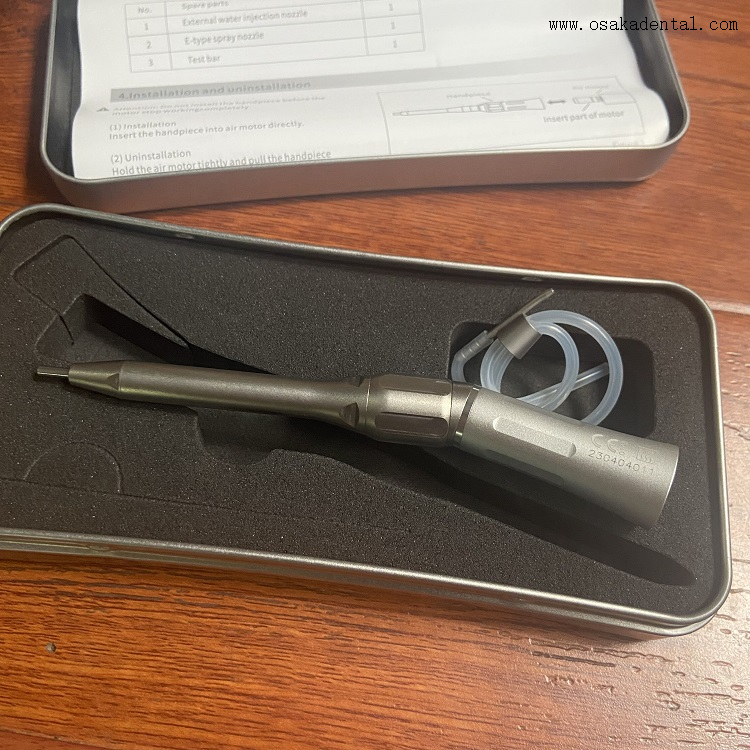 Pieza de mano de cabeza recta quirúrgica dental de 20° grados OSA-C007