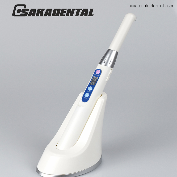 Luz de curado LED de 1 segundo dental con cuatro modelos de trabajo